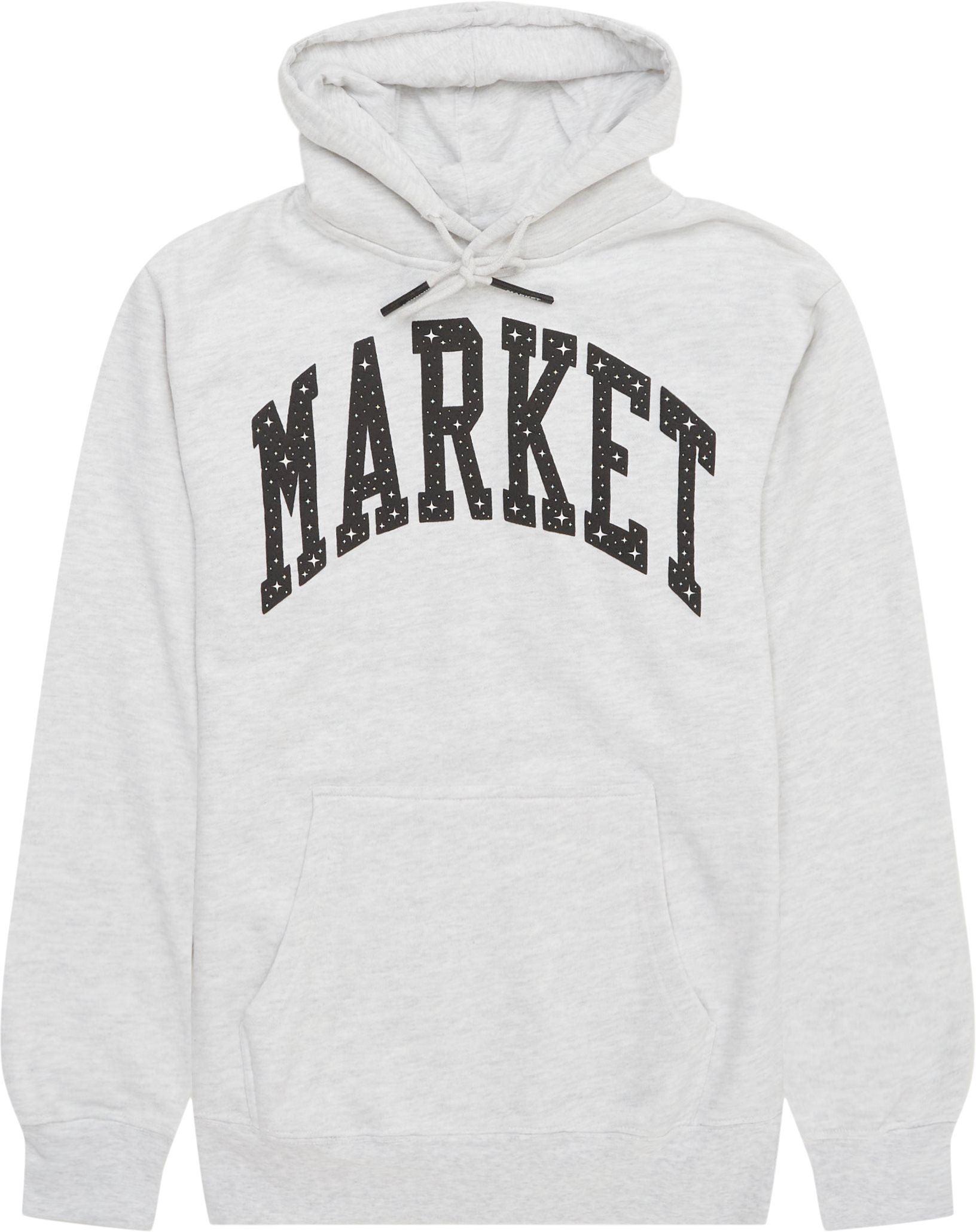 Market Arc Puff Hoodie - Sweatshirts - Regular fit - Grå